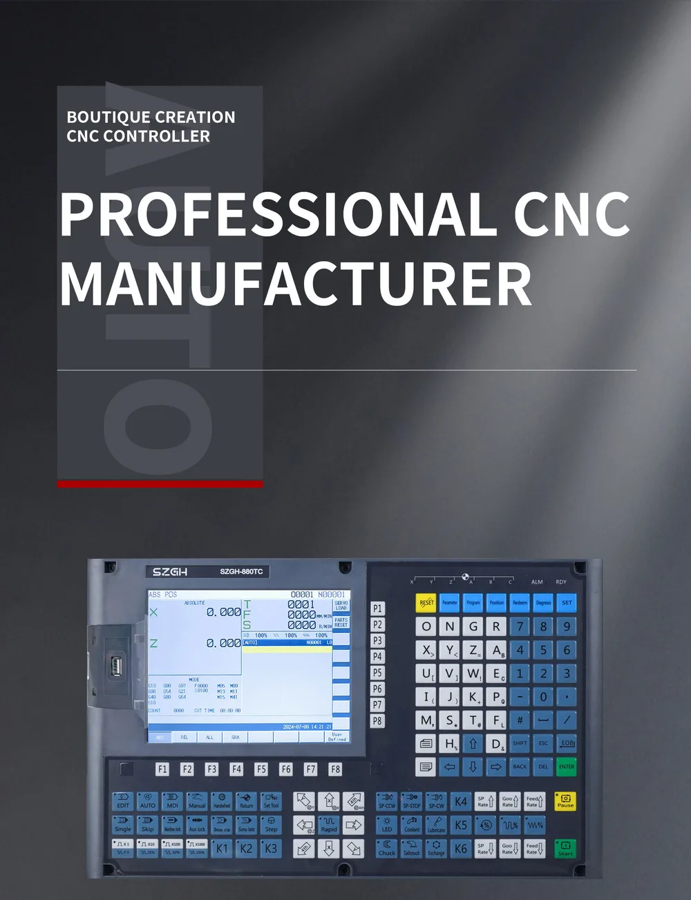 SZGH-36J Torno CNC — Detalles técnicos 3