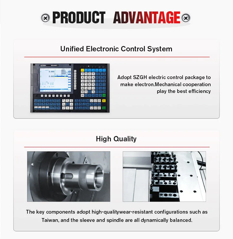 SZGH-46J CNC-Drehmaschine — Technische Details 2