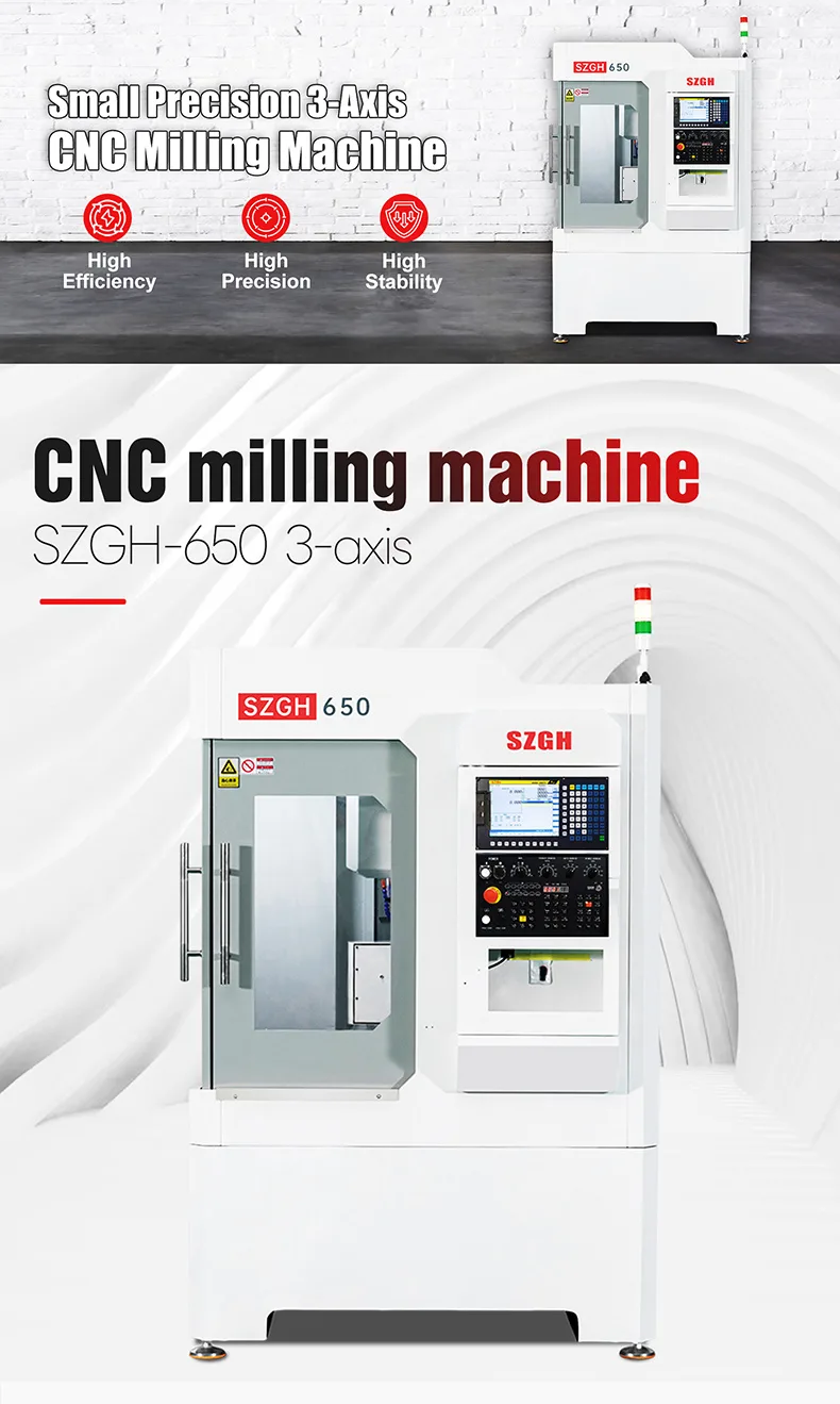 SZGH-650 CNCフライス盤 — 技術詳細 1