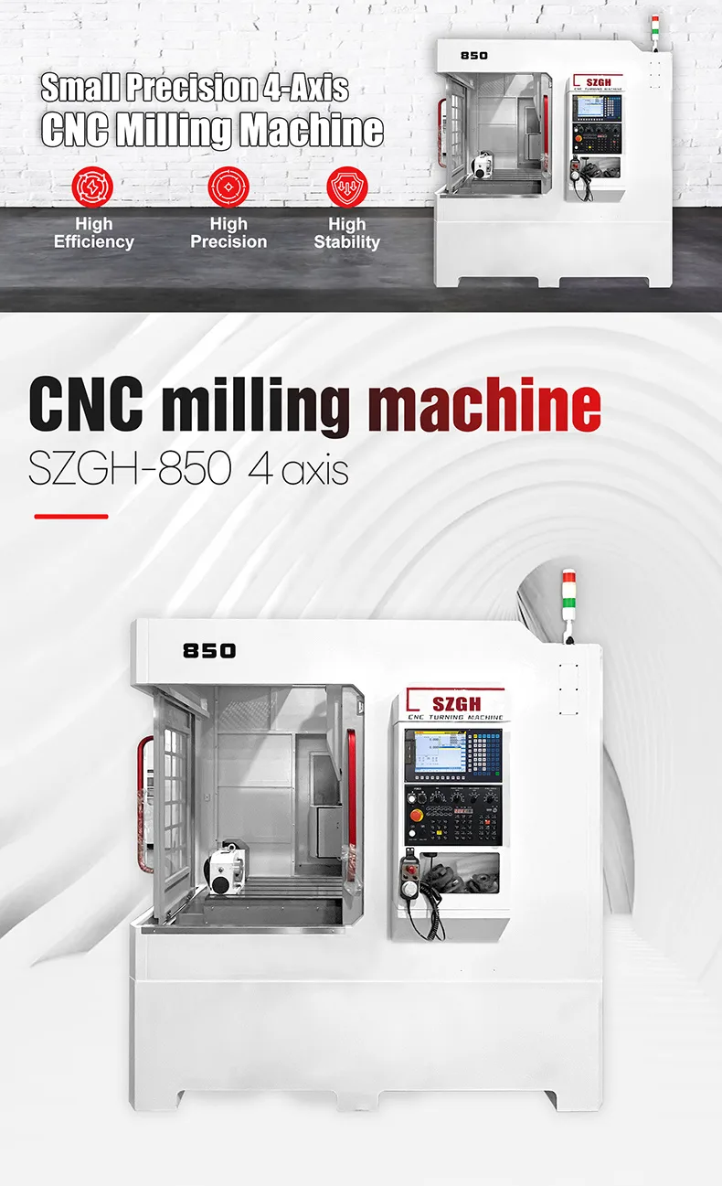 SZGH-850 Fresadora CNC — Detalles técnicos 1