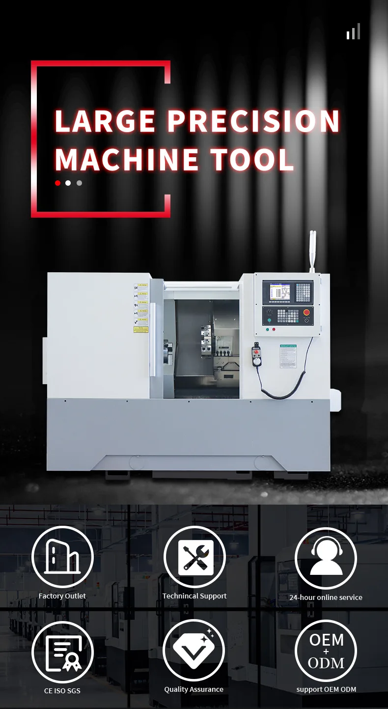 TK50 CNC-Drehmaschine — Technische Details 1