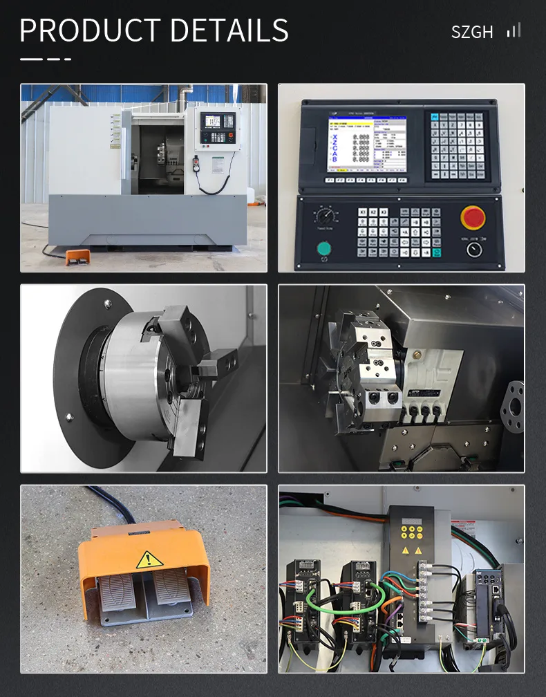 TK50 CNC-Drehmaschine — Technische Details 2