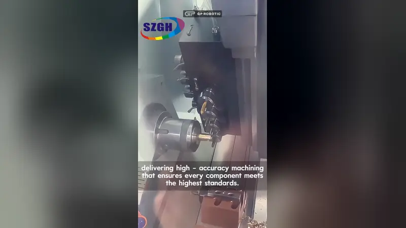 ماكينة خراطة وتفريز CNC سريعة ودقيقة – SZGH