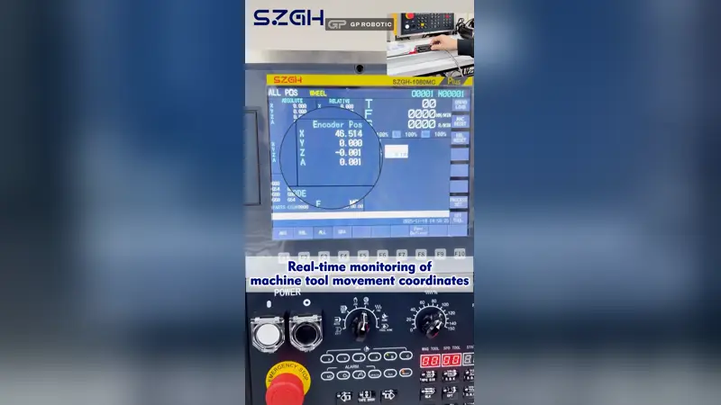 وحدة تحكم CNC للفرايز من الجيل الجديد SZGH-1080MC – تطبيق المسطرة الخطية