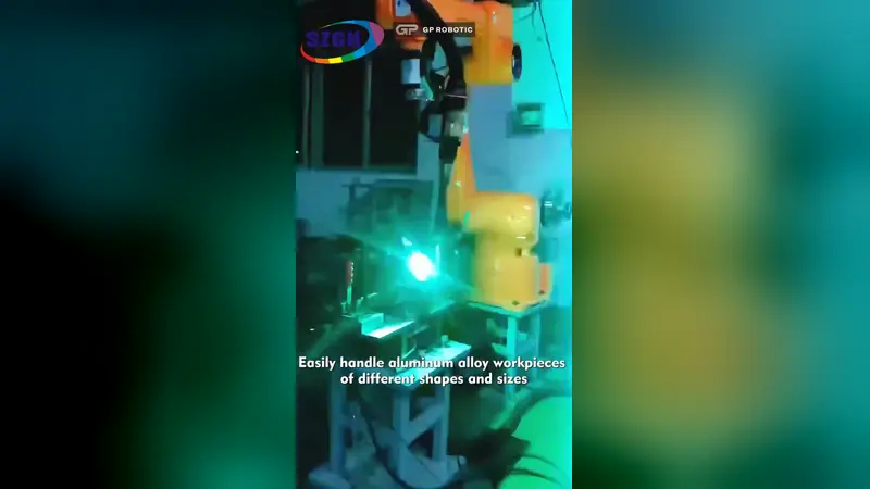 روبوت اللحام الذكي SZGH-H1600-10 – لحام سبائك الألمنيوم