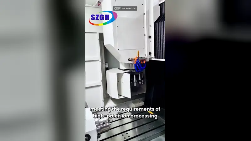 مركز تفريز رباعي المحاور SZGH-850 – دقة تحديد الموضع ±0.005 مم
