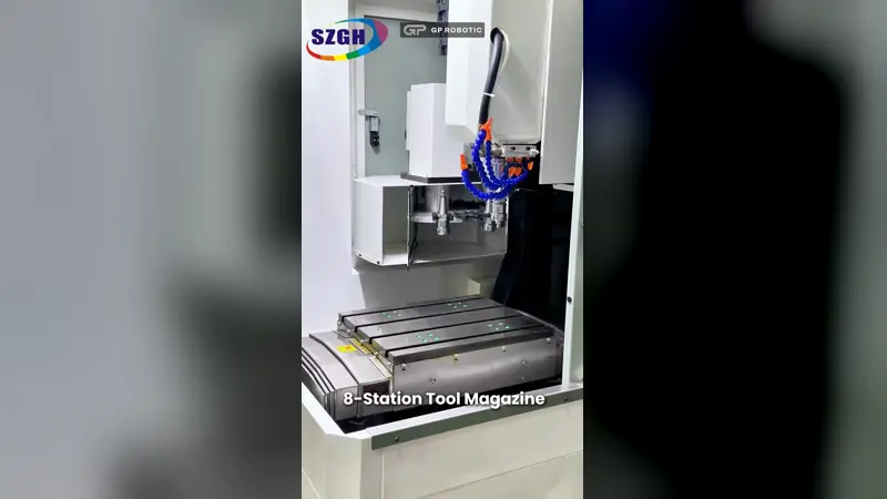 فريزة CNC متعددة الوظائف SZGH-540 – الخراطة والثقب والقلوظة