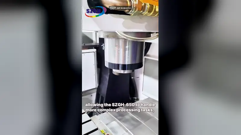 وسّع إنتاجك مع مركز التفريز CNC رباعي المحاور SZGH-650